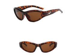 Gafas De Sol Cuadradas Gruesas Y2k Millennium Spicy Girls Con Protección Uv400 Para Viajes, Vacaciones Y Senderismo.