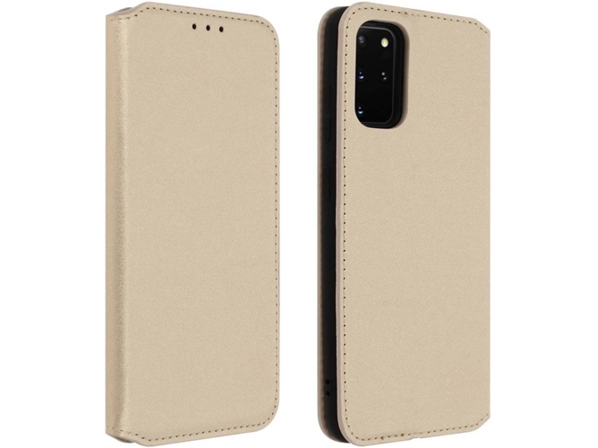 Funda Samsung Galaxy S20+ AVIZAR Libro Dorado