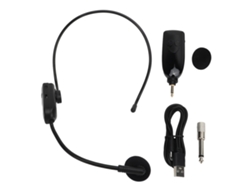 Auriculares Mic Inalámbricos Ligeros 2.4g Para Cantar, Streaming En Vivo Y Grabación De Voz Con Cancelación De Ruido