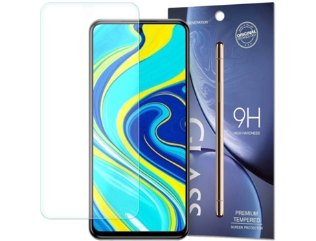 Protector Cristal Templado Xiaomi Redmi Note 9 Pro LMOBILE Transparente
