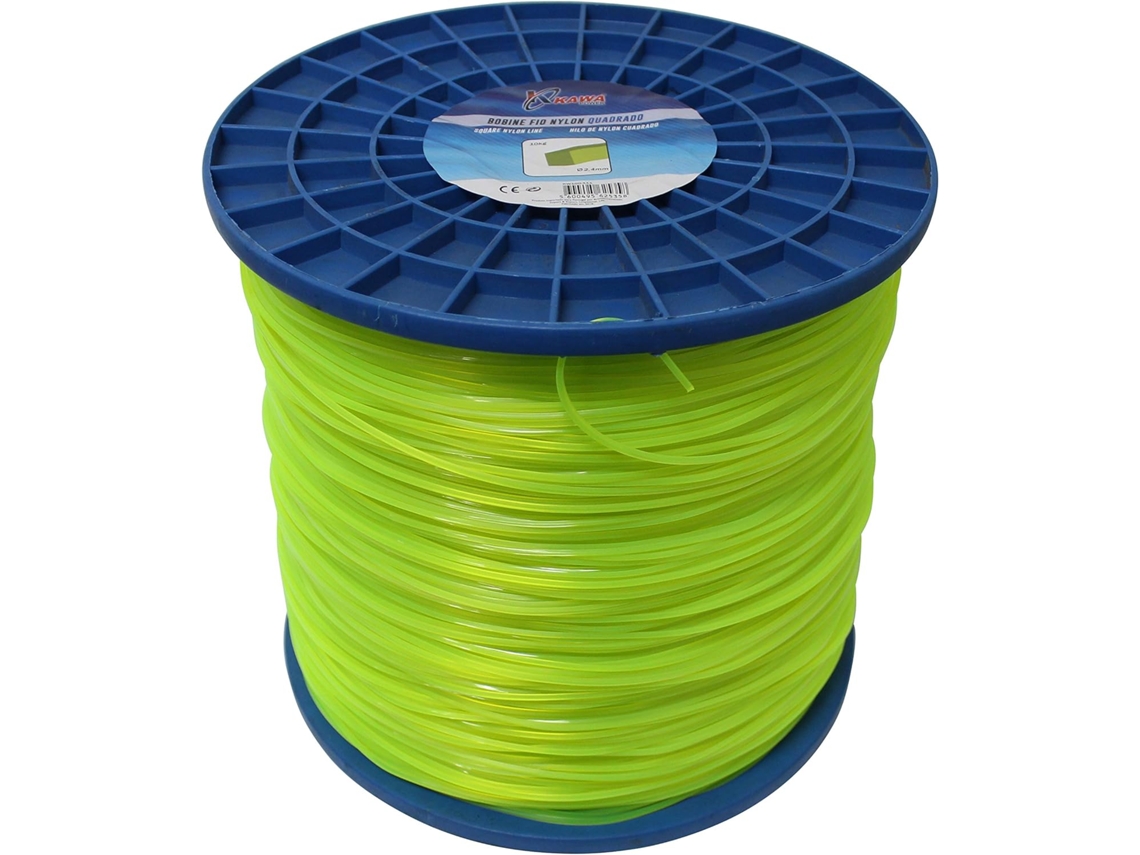 Kawapower Hilo De Nylon Cuadrado 2,4 Mm