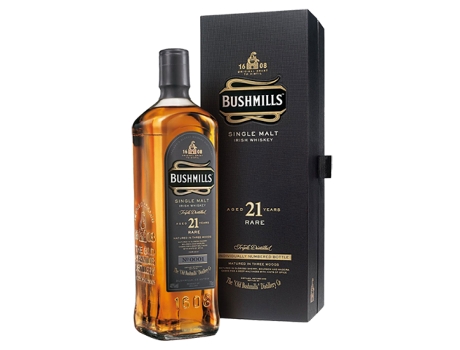 2014 Whisky Old Bushmills Malte 21 años