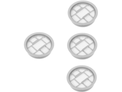 Kit Nuobesty de 4 filtros HEPA de repuesto para aspiradoras domésticas, fácil instalación y larga vida útil.