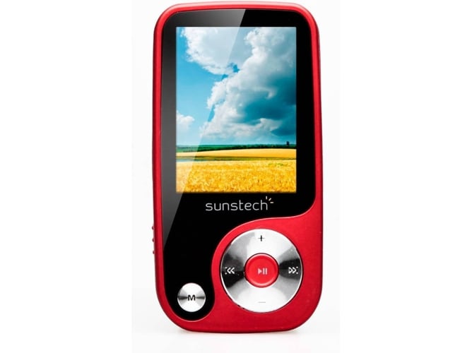 Reproductor MP4 SUNSTECH Thorn4GBRD Rojo