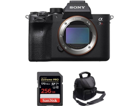 Kit Cámara SONY ALPHA 7R IV + SanDisk 256 GB + Bolsa (Full-Frame)