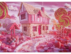 Rompecabezas De 1000 Piezas Para Adultos, Candy House, Desafiante, Educativo, Divertido, Juegos Familiares, Juguetes, Regalos (rosa)
