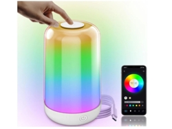 Lámparas de mesa inalámbricas, recargables, regulables, táctiles, con cambio de color RGB blanco y control por temporizador de Bestvite