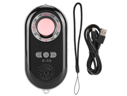 Detector Antipérdida K98, Plástico Abs, Con Alarma Inalámbrica, Sensibilidad Ajustable Para Viajes.