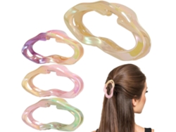 Pinces À Cheveux Para Mujer, À Épaisses En Forme De Nuage