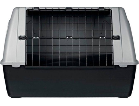 Transportín para Perros TRIXIE Journey para Auto (Gris - 88x 58x51cm - L - Porte Grande)