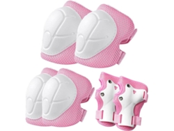 Kit de protección infantil: rodilleras, coderas y muñequeras. Diseño ergonómico para patinaje, ciclismo y monopatín. ZYBLSSBB