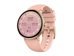 Smartwatch S76 con Bluetooth para llamadas y notificaciones de mensajes en las aplicaciones móviles Bestvite (rosa)