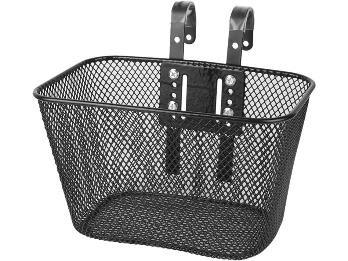 Cesta Delantera Harilla Para Bicicletas Infantiles, Montaje En Manillar, De Malla Metálica. Fácil Instalación