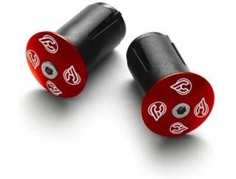 Componente de Bicicleta CINELLI End Plugs and Expander (Rojo)