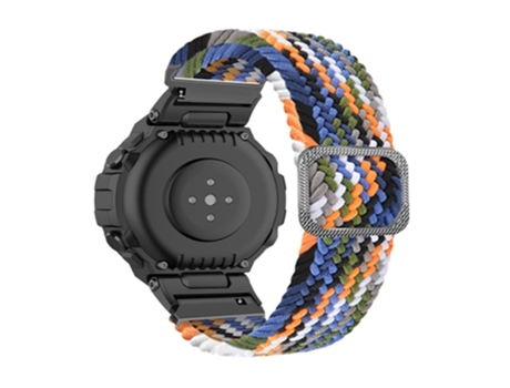Correa de nailon flexible con hebilla ajustable para Huami Amazfit T-Rex/T-Rex Pro/Ares - camuflaje