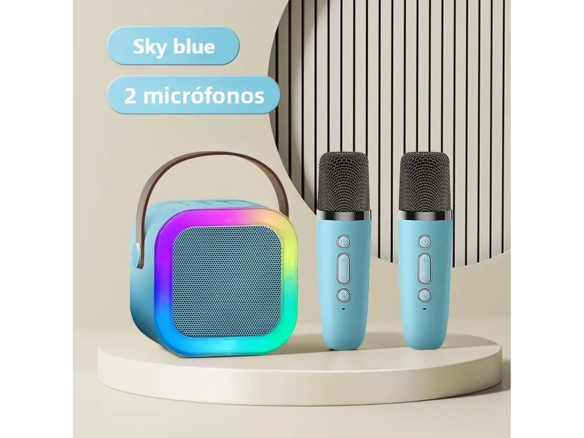 (azul B) Máquina De Karaoke Para El Hogar Completamente Nueva