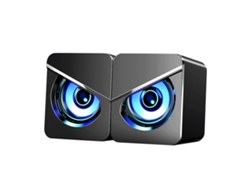 Par De Altavoces De Sobremesa Para Ordenador Con Graves Potentes Y Sonido Estéreo 4d, Conexión Usb, Con Cable Para Uso Doméstico.