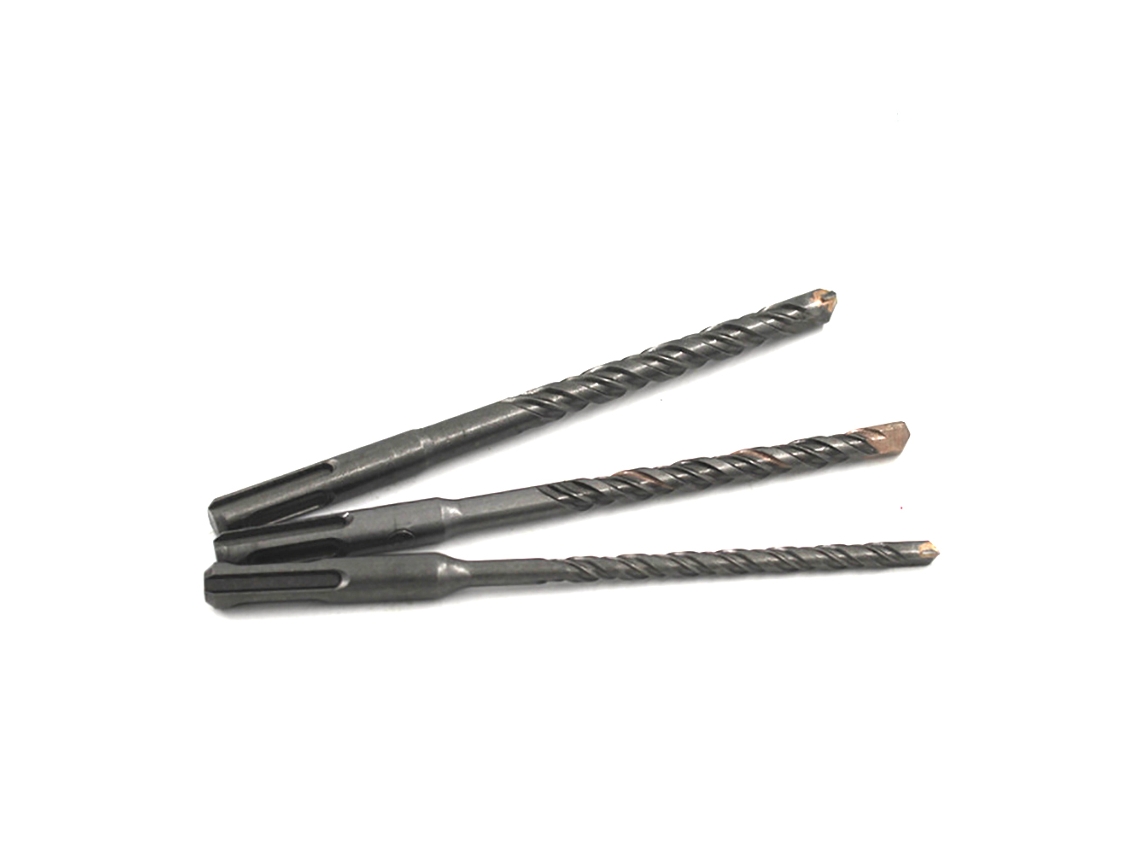 Juego De 3 Brocas Para Taladro Percutor Eléctrico De 6/8/10 Mm Con 2 Agujeros Y 2 Ranuras Para Hormigón Y Paredes.