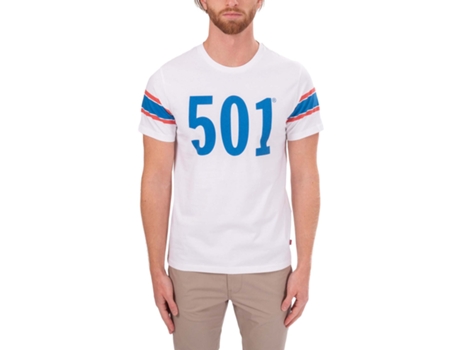 Camiseta de Hombre LEVIS Blanco (XL)