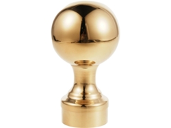 Bola De Metal Dorado Duradera Para Decoración De Asta De Bandera Exterior 63
