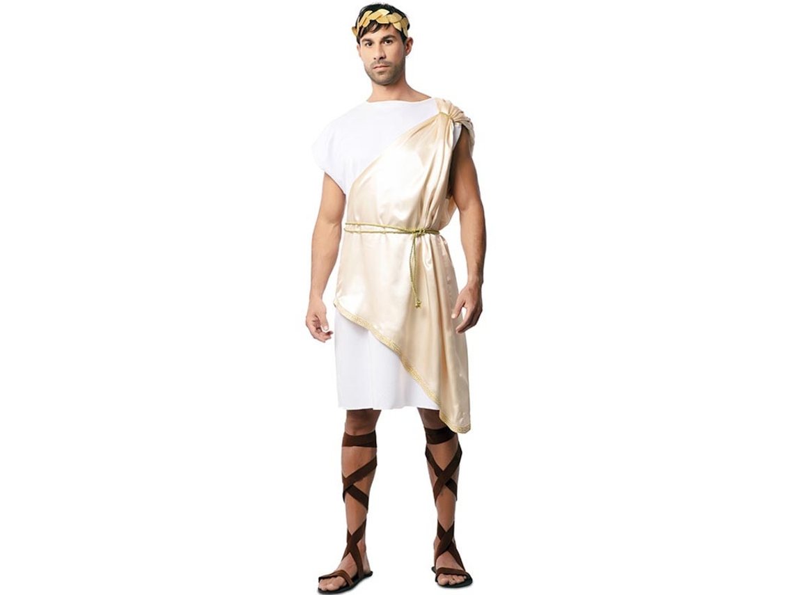 Disfraz de Noble Romano beige deluxe para hombre