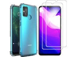 Conjunto de Protectores de Pantalla para Honor 9A HONGWE. Transparente (2un)