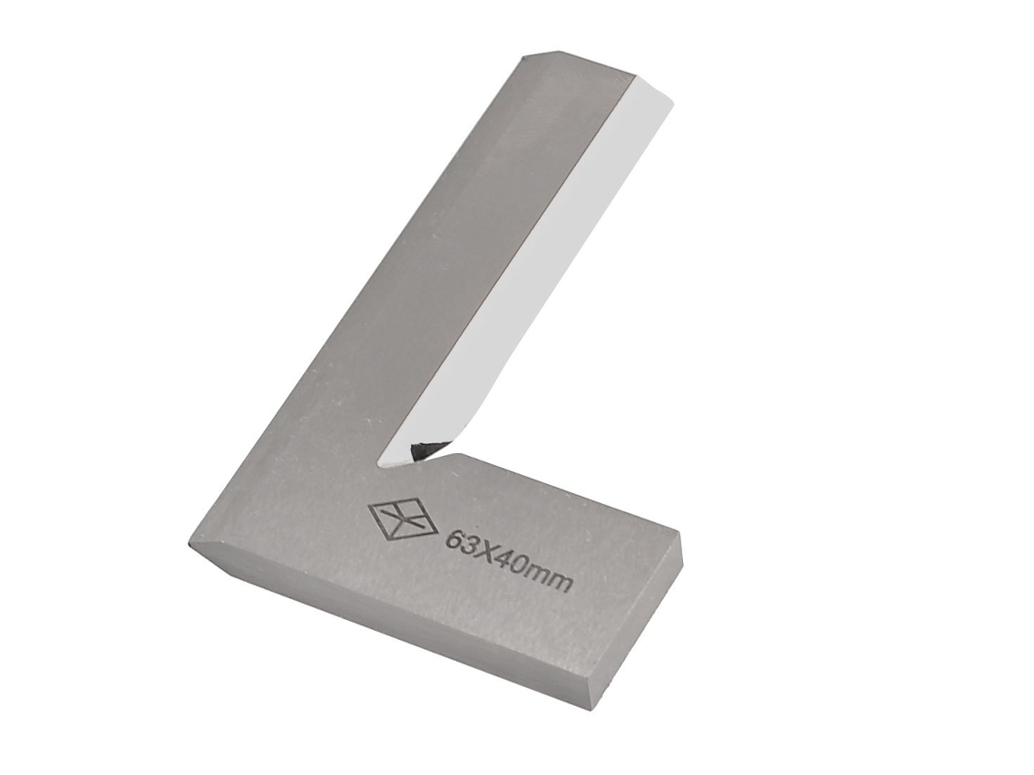 Regla De Medición Con Tope Angular De 90 Grados En Forma De L De 63 Mm X 40 Mm