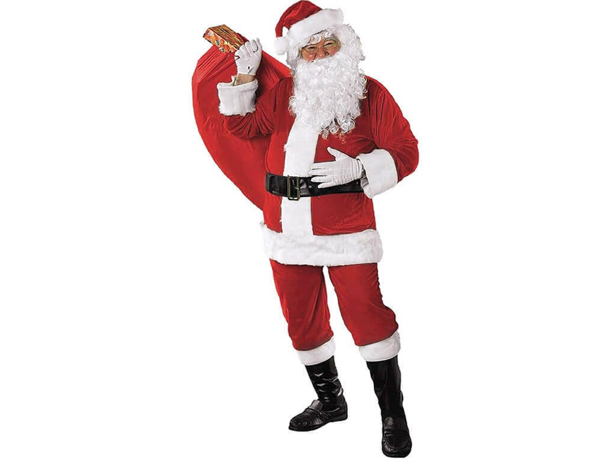 Disfraz de Hombre DISFRAZZES Papá Noel Premium (Talla: M-L)