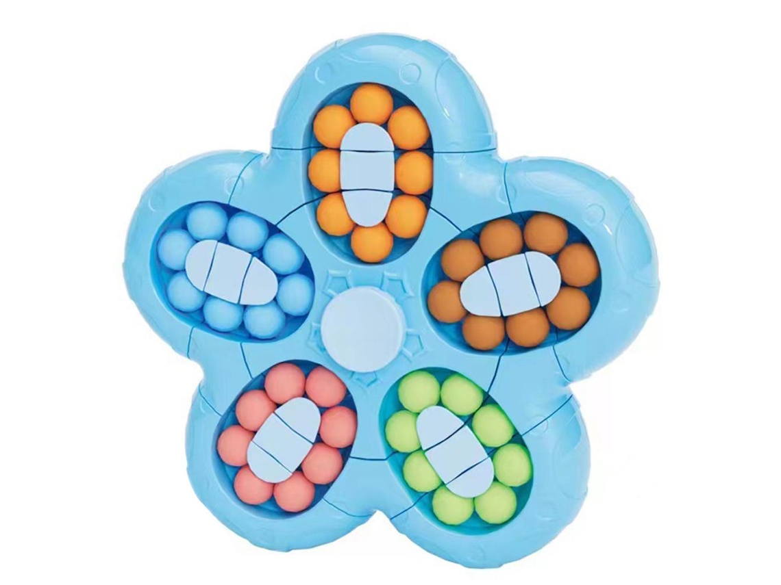 Cubo Giratorio Iq Bean, Juguete Para Dedos, Juego De Rompecabezas Antiestrés Para Niños Y Adultos.