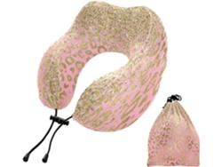 Almohada Viaje Espuma Viscoelástica Poliéster Viscoelástica. Fácilmente Soporte Fácil