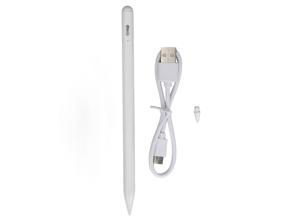 Caneta Estilo Ativo Com Adsorção Magnética Recarregável Para Tablets Ios 6ª 7ª 8ª 9ª Geração
