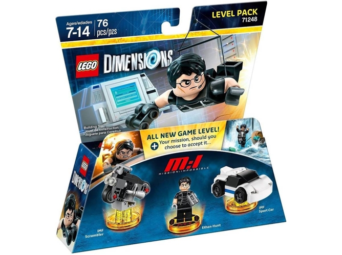 LEGO Dimensions: Pack de niveles de Misión Imposible (Edad Mínima: 7 - 76 Piezas)