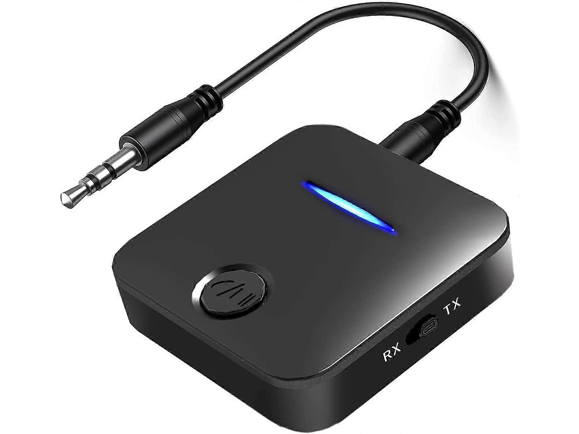 Adaptador Bluetooth 2 en 1 Transmisor Receptor de Audio Bluetooth para Coche TV Auriculares PC Rosewell