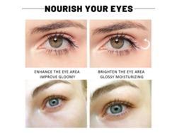 Crema De Ojos De Colágeno Eelhoe 50g: Nutriente, Hidratante, Repara, Suaviza, Elimina Arrugas Y Reduce Bolsas Oculares