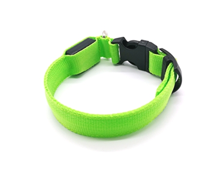 Collar de perro LED recargable por USB - Collar de perro con luz ajustable