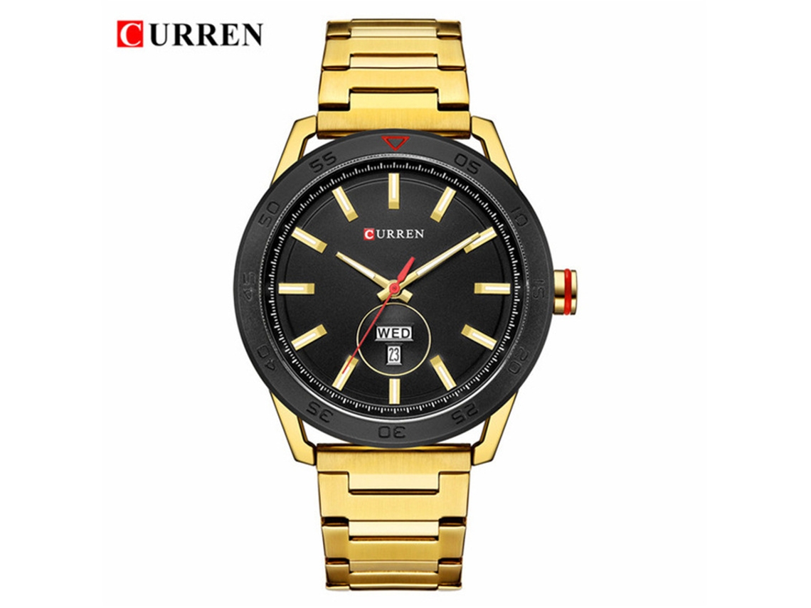 Reloj De Cuarzo Resistente Al Agua, Reloj Con Correa De Acero Delgada, Reloj De Moda Para Hombre.