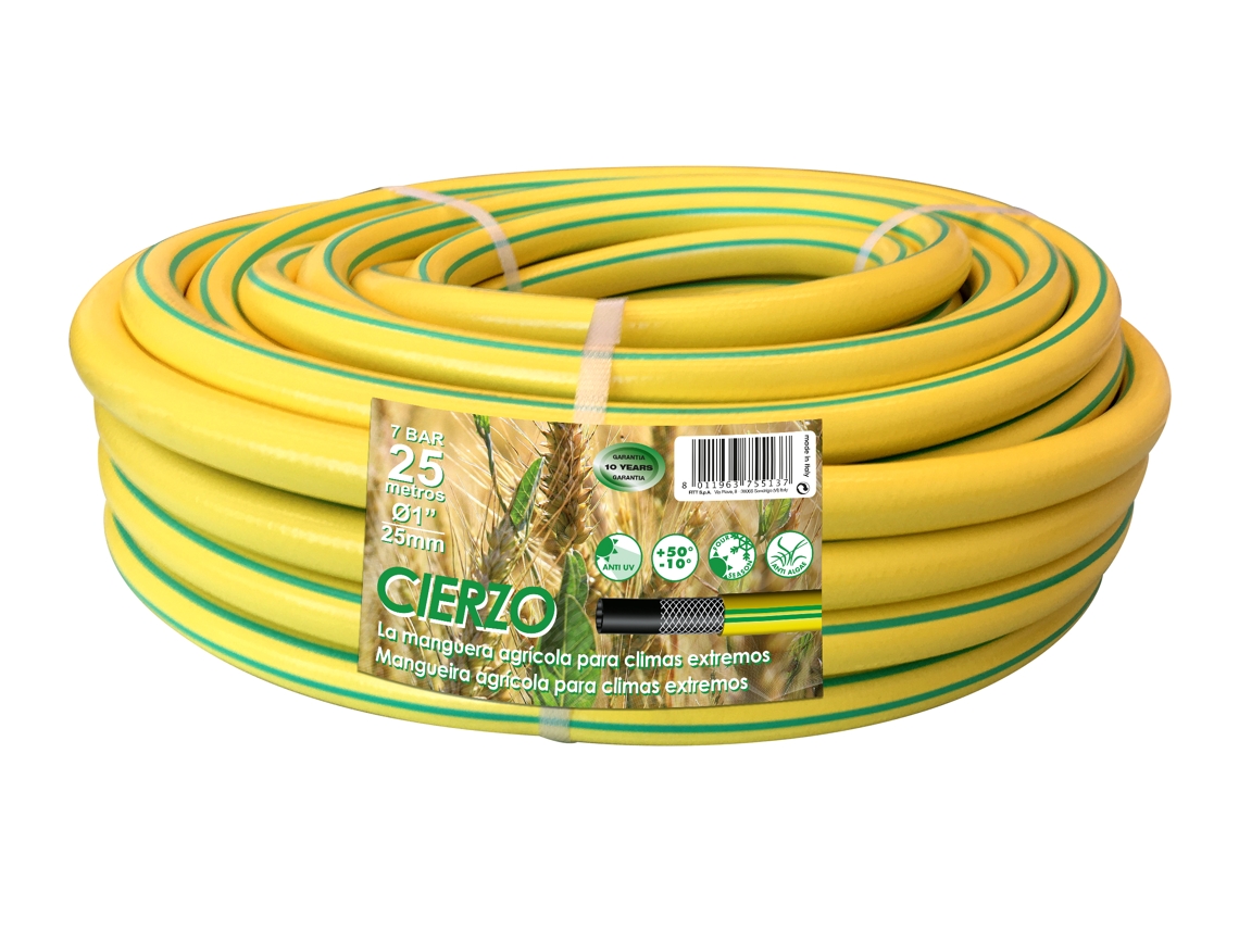 FITT Cierzo 25Mm X 25M Manguera Agricola de 3 Capas Con Refuerzo