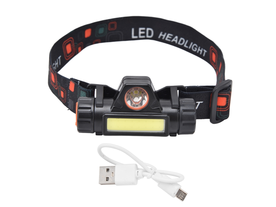 Yncm2026-linterna Frontal Cob Recargable Usb Impermeable Multifuncional Para Ciclismo Camping Aventura Al Aire Libre