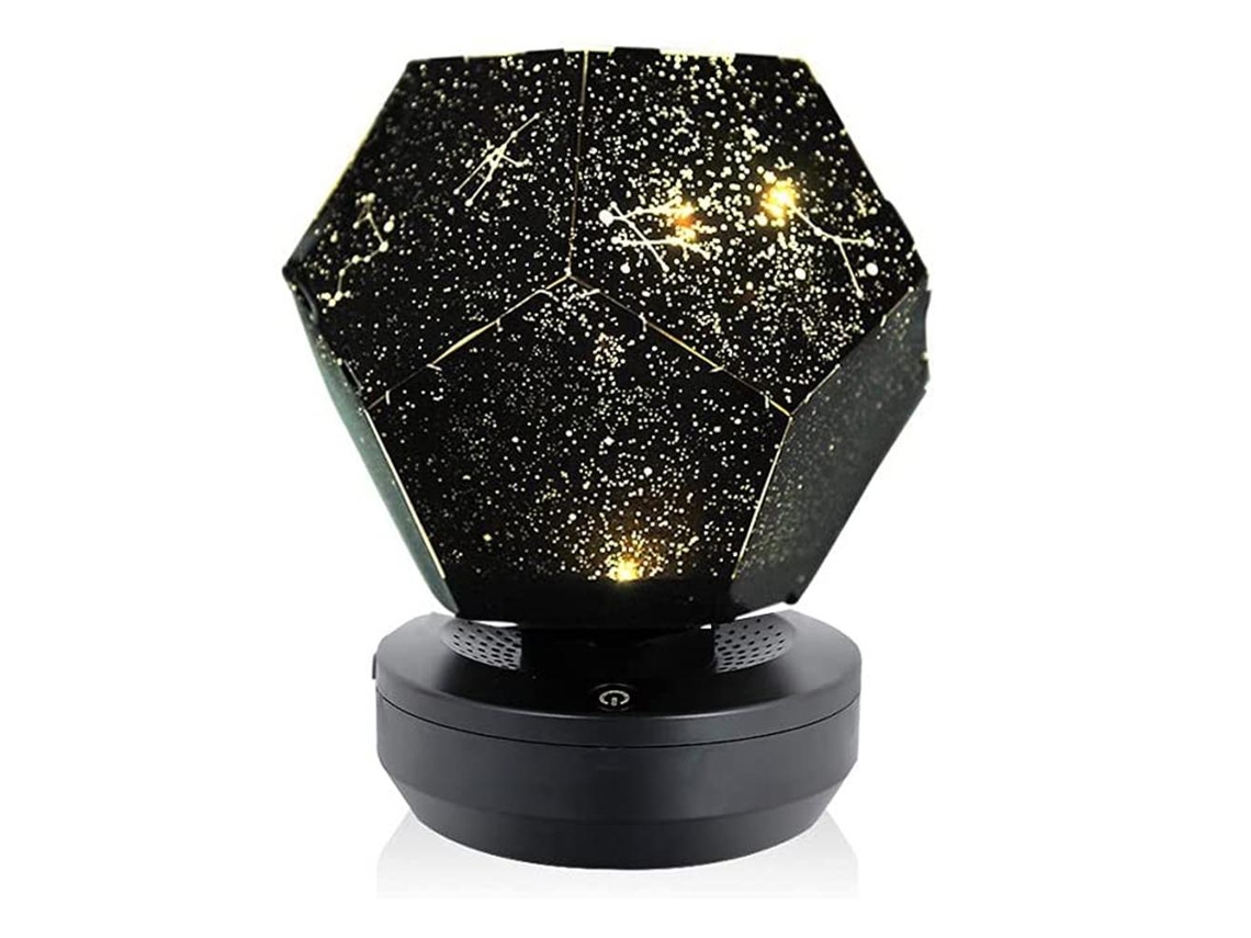 Lámpara de proyección de cielo estrellado para planetario 2026, luz nocturna 3D para habitación infantil.