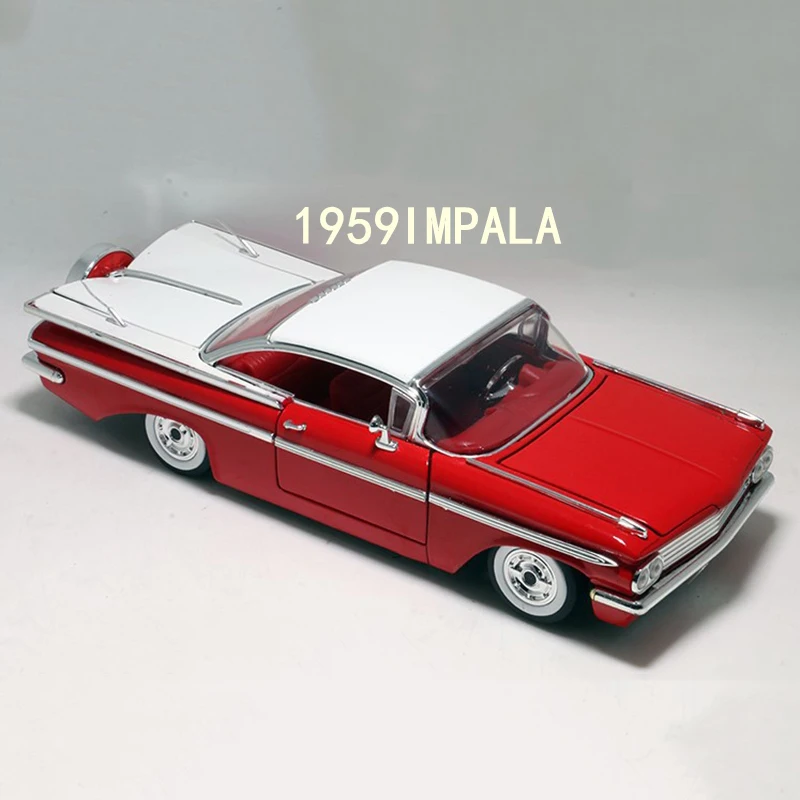 (rojo) Modelos De Coches De Aleación A Escala 1:24 Y Modelos De Coches De Juguete