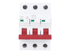 Disyuntor miniatura Gym8-c45 3p 10a 400vca Disyuntor de cableado de barra colectora bipolar