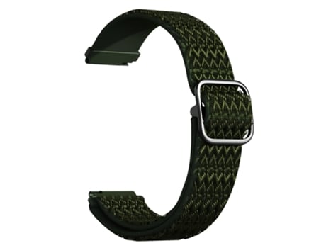 Pulseira de relógio de nylon para Samsung Galaxy Watch 4 40mm/44mm Mostaza