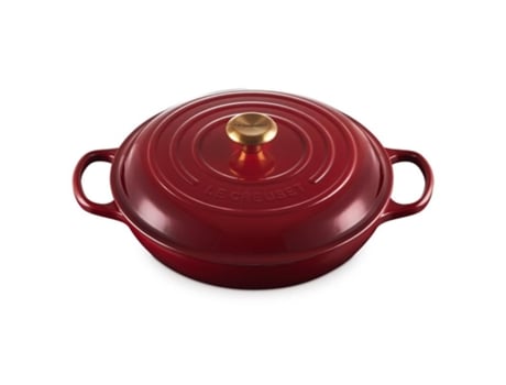 Cocotte Baja LE CREUSET Color: Rhone Diámetro: 30 Cm