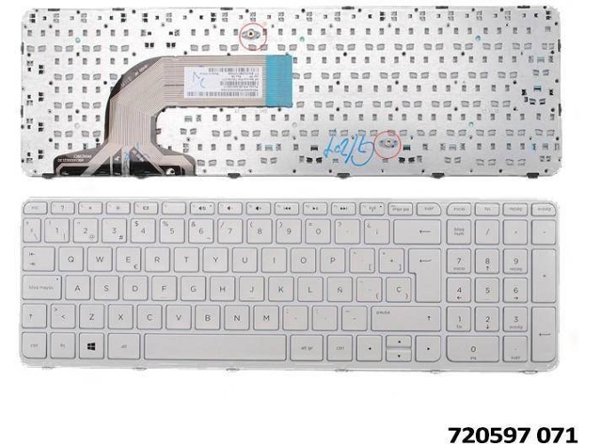 Teclado para Portátil HP 720597-071