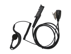 Auriculares En Forma De G Con Micrófono Ptt Cable Pu Para Motorola Xpr3500e Xpr3300 Xir P6620
