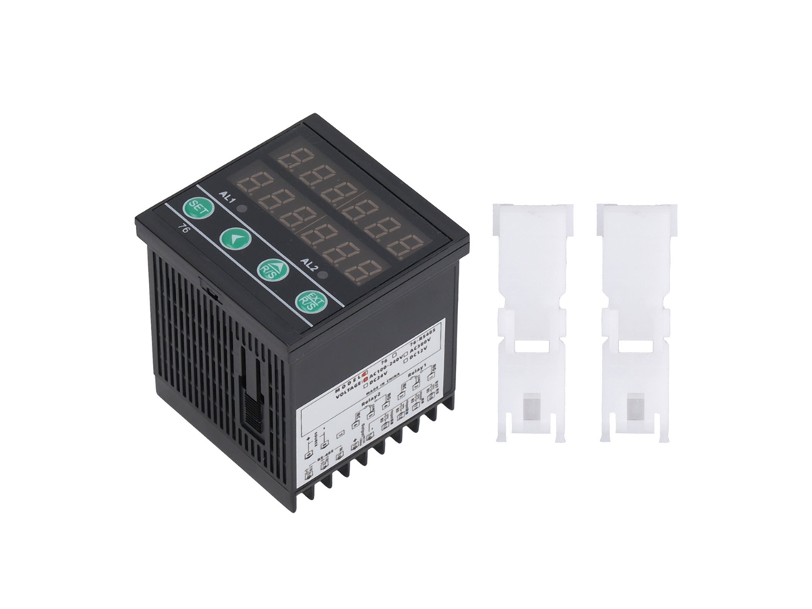 Contador digital de 6 dígitos con temporizador industrial Berm y pantalla LED, 100-240 V CA