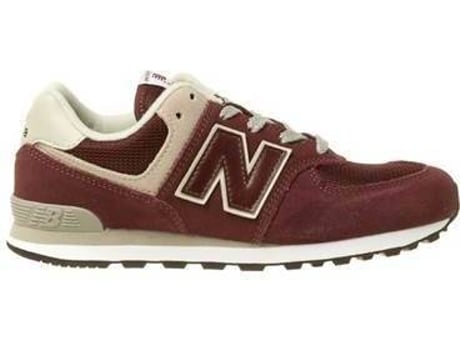 Zapatillas NEW BALANCE GC574GB Niños (40 - Bordeos)