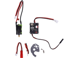 Combo De Esc Con Escobillas Rc 30a Y Reemplazo 050 50t Para Actualización De Pista