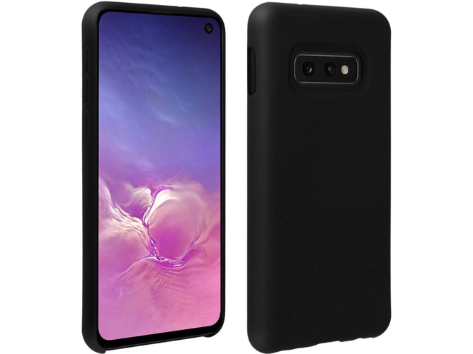 Carcasa Samsung Galaxy S10e AVIZAR Silicona Negro