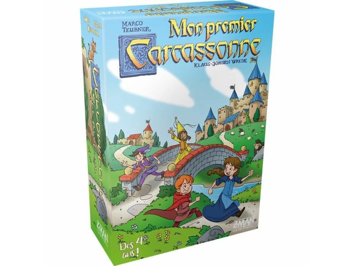 Juego de Mesa ASMODEE My first carcassonne (new edition) (Edad Mínima Recomendada: 12 años)